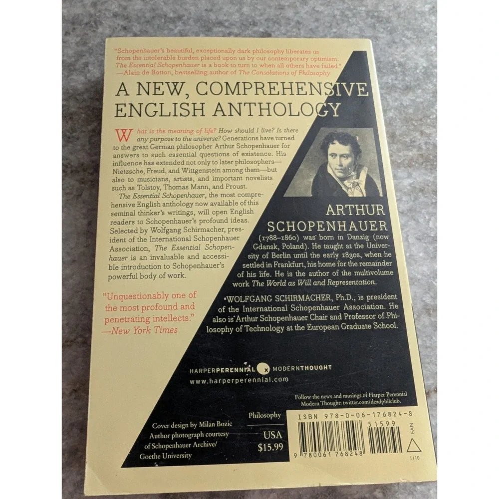 Harper Perennial‎ Modern Thought: The Essential Schopenhauer